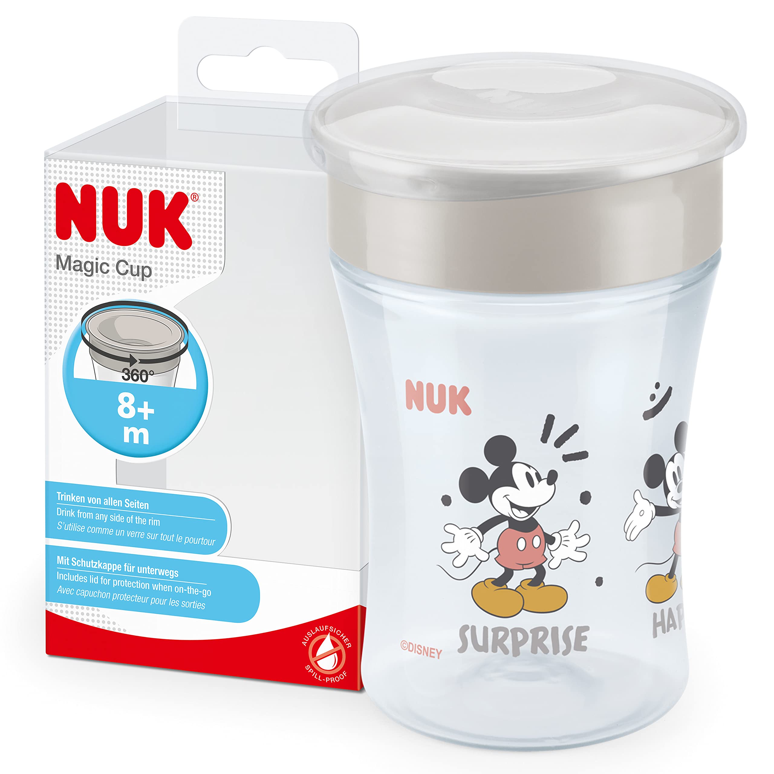 nuk-magic-cup-lot-2-tasses-360-8-mois-230-ml-crabe-chat image 8