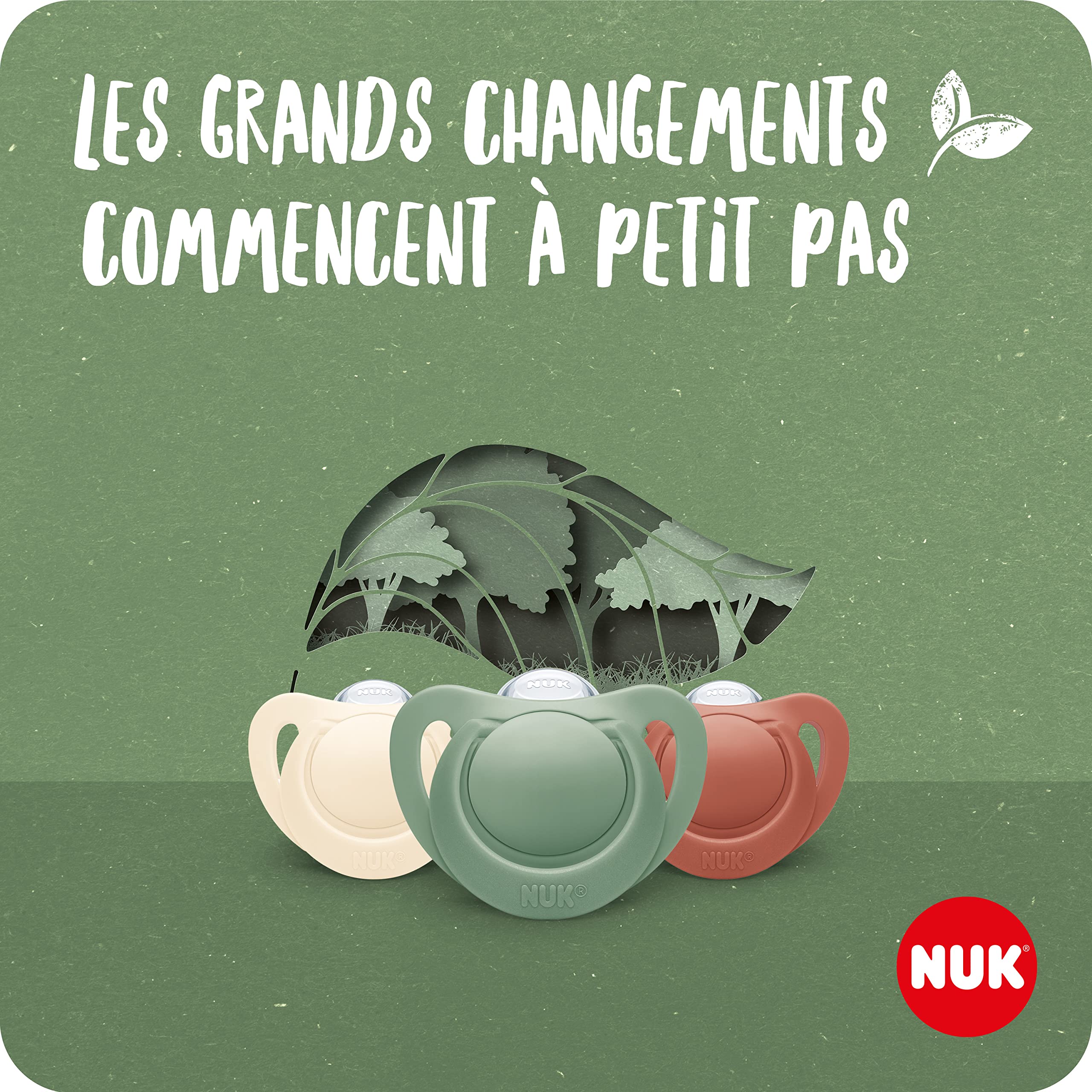 nuk-for-nature-lot-de-2-t-tines-silicone-cr-me-0-6-mois image 6