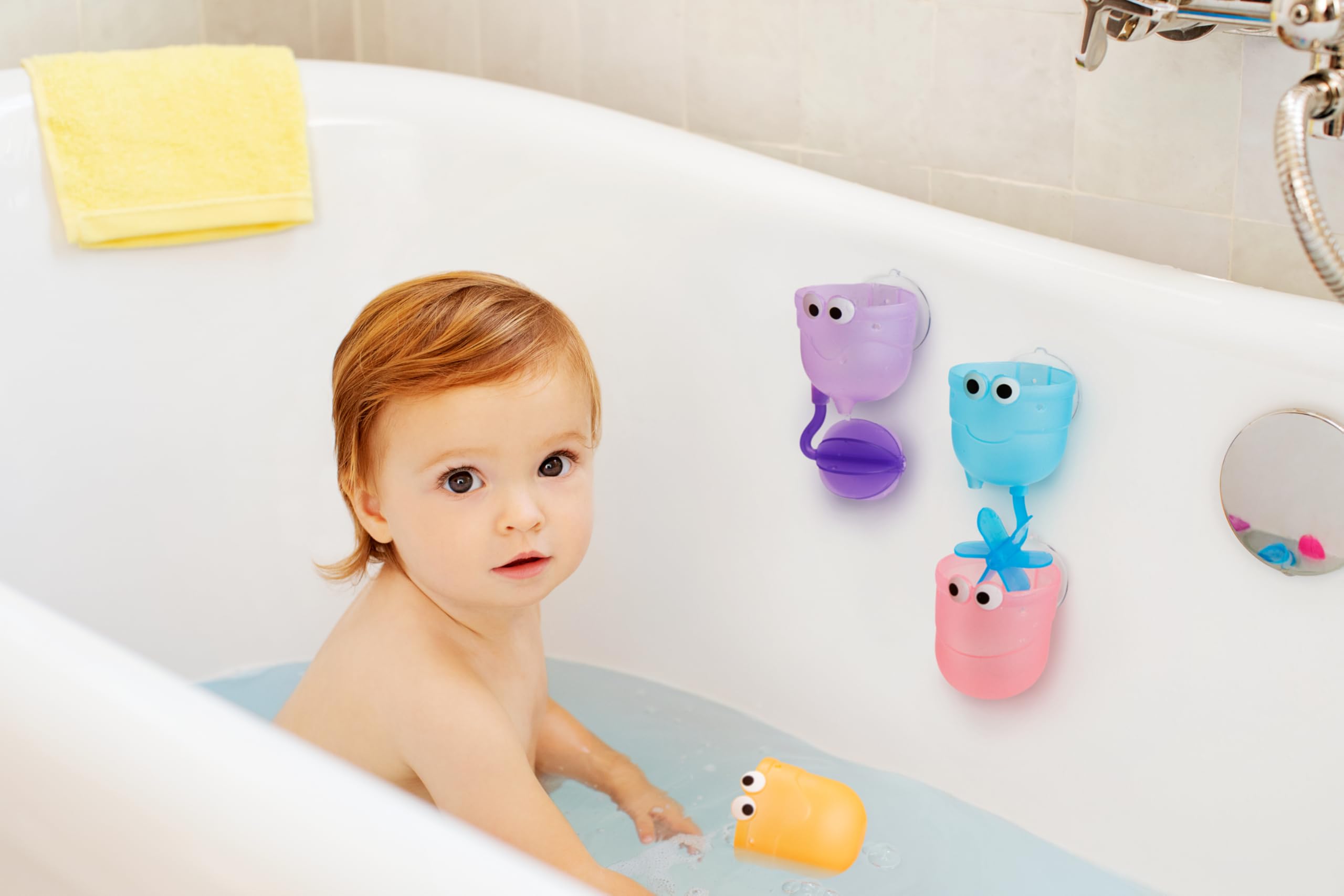 munchkin-falls-jouet-de-bain-cascade-e0-ventouses-3-gobelets-tasse-verseuse image 5