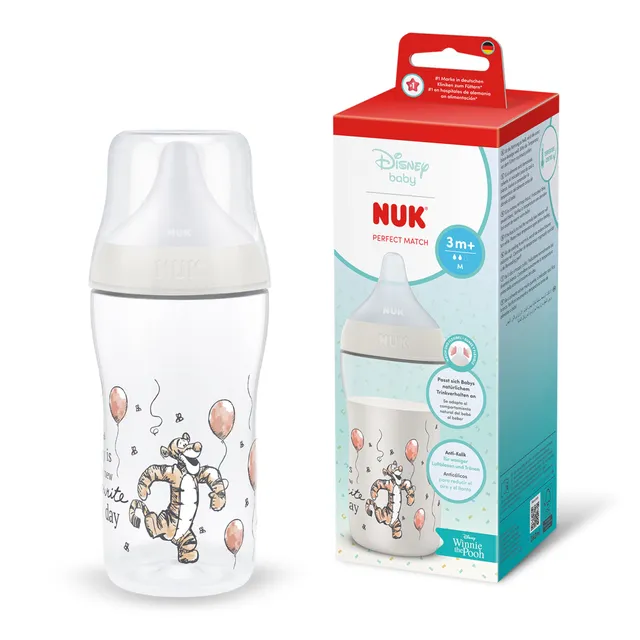 nuk-perfect-match-biberon-260-ml-3-mois-tigrou image 1