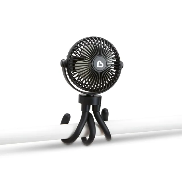 munchkin-ventilateur-de-poussette-360-4-vitesses-led-noir image 1