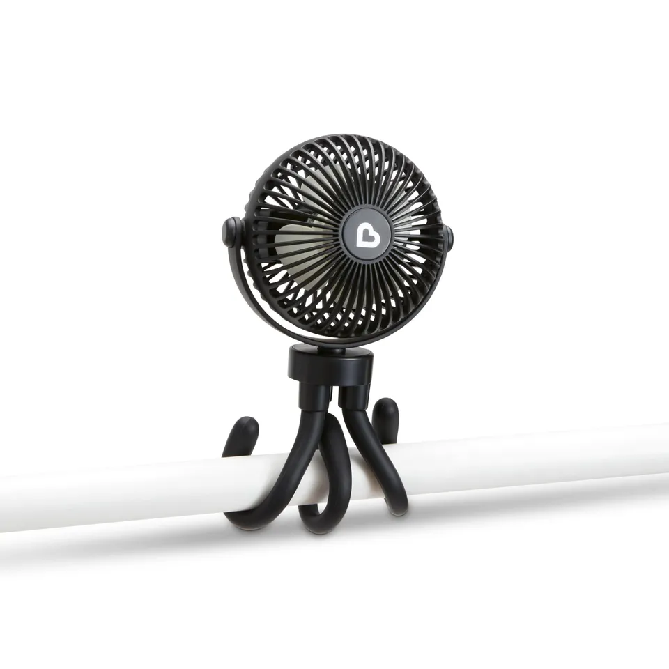 munchkin-ventilateur-de-poussette-360-4-vitesses-led-noir image 1