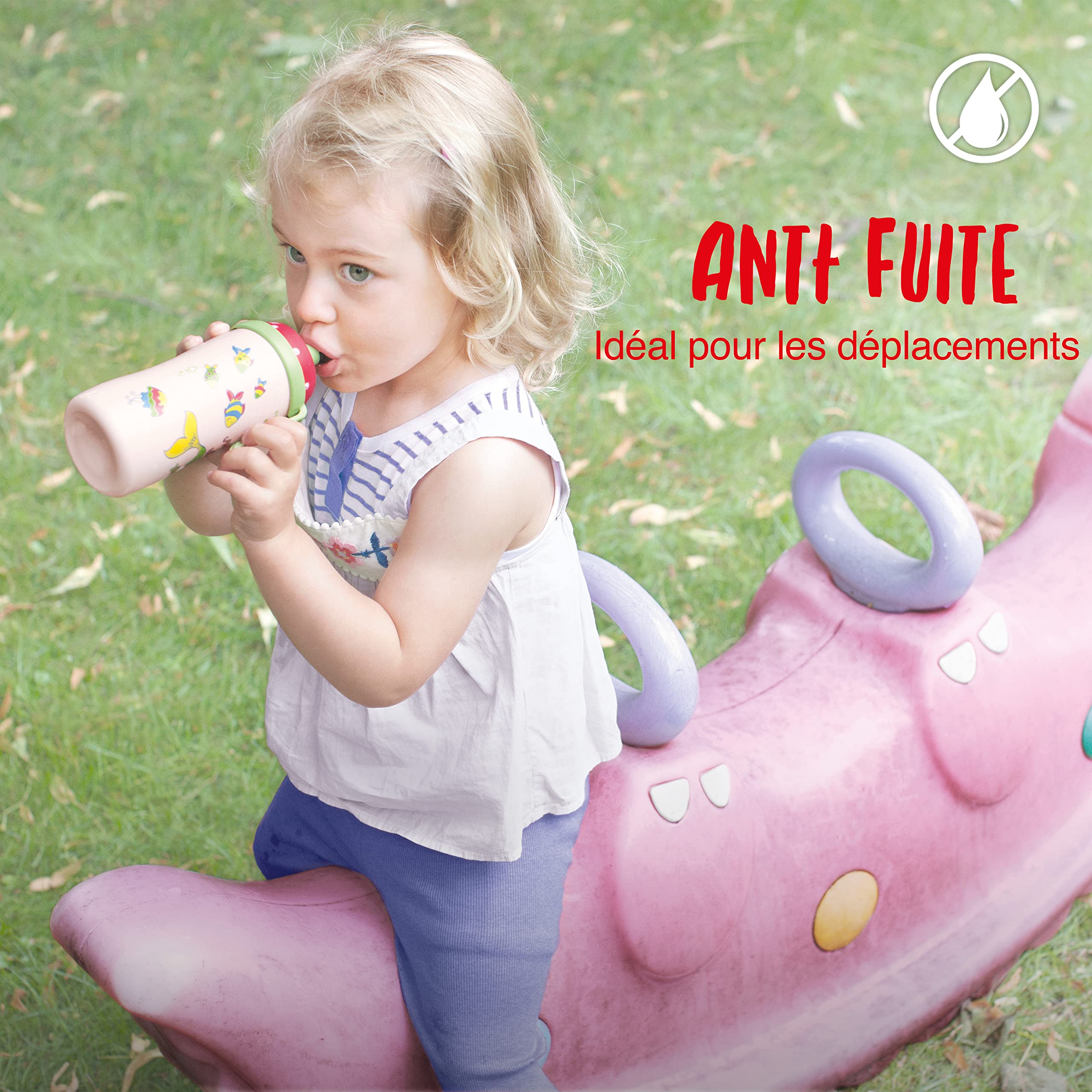 nuk-disney-sports-cup-mickey-gris-450-ml-24-mois-bec-e0-poussoir image 4