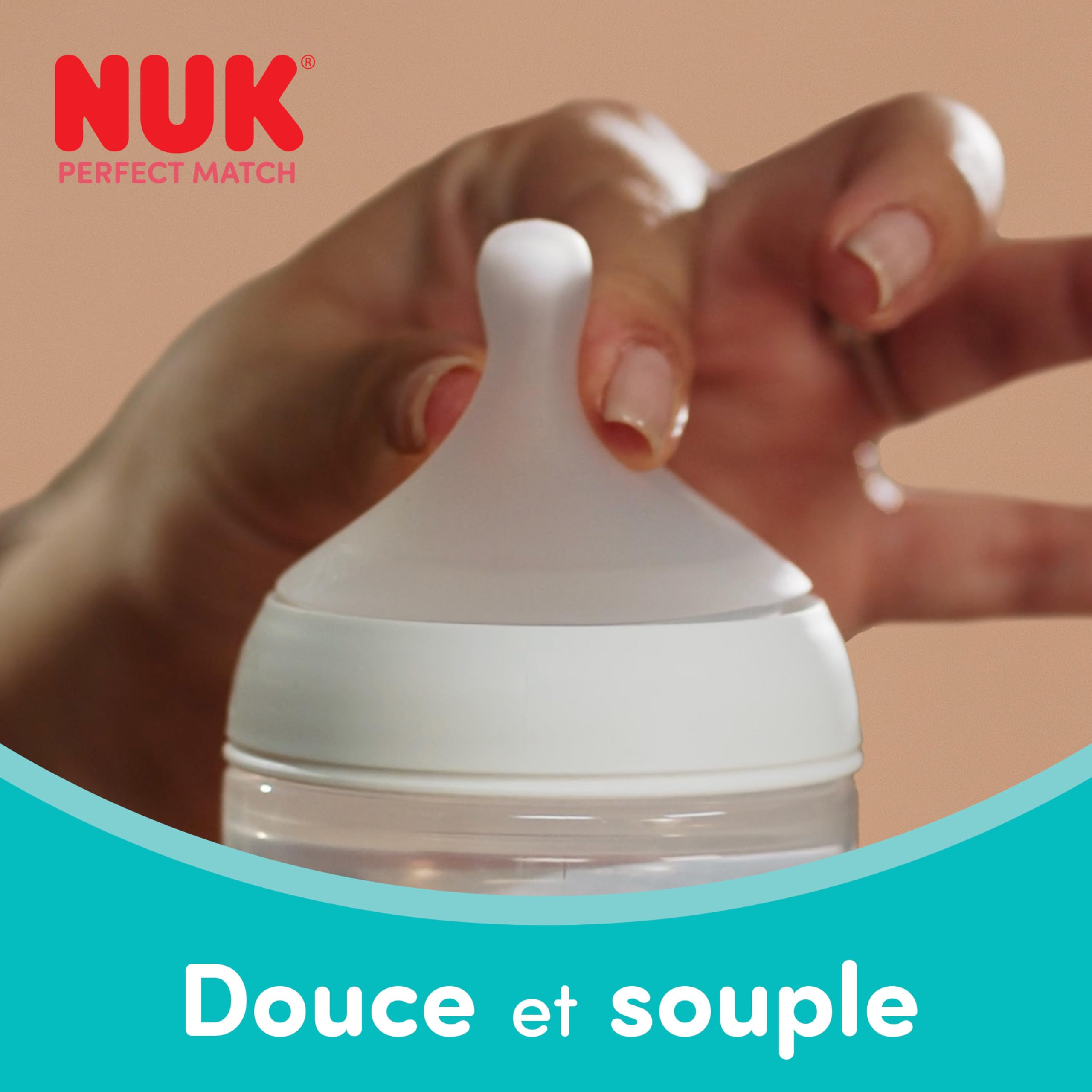 nuk-perfect-match-biberon-260-ml-3-mois-tigrou image 3
