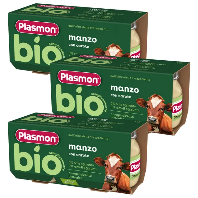 plasmon-bio-omogeneizzato-b-uf-6x80g image 1