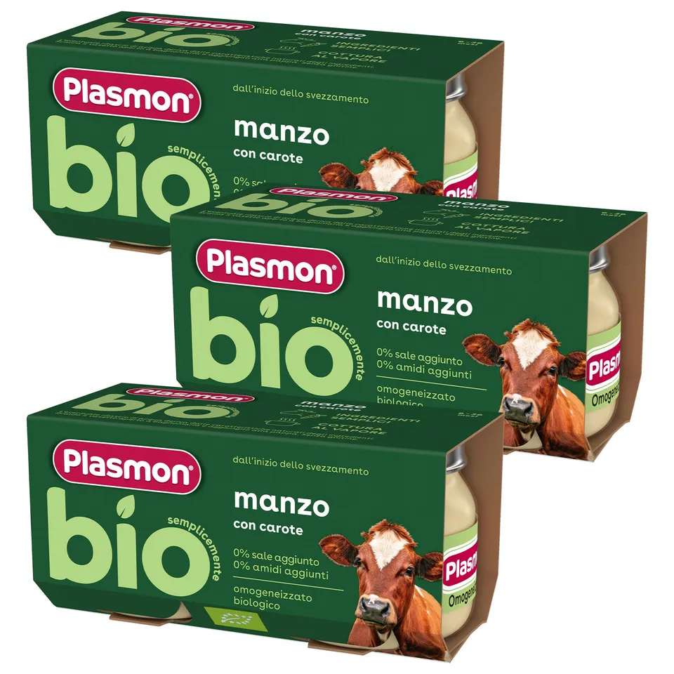 plasmon-bio-omogeneizzato-b-uf-6x80g image 1