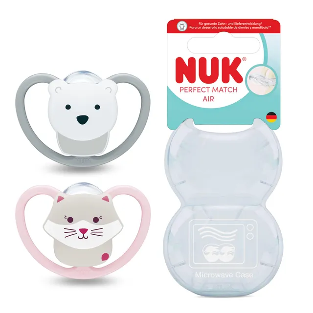 nuk-perfect-match-air-sucette-b-b-18-36-mois image 1