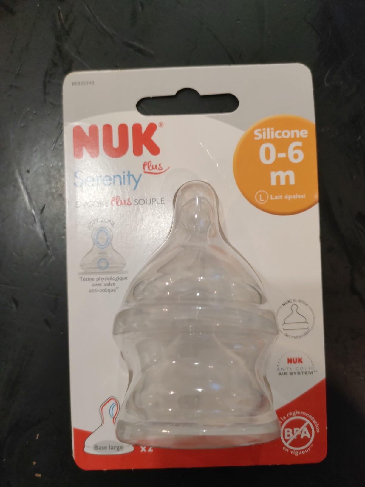 Nickel pour lait épaissi