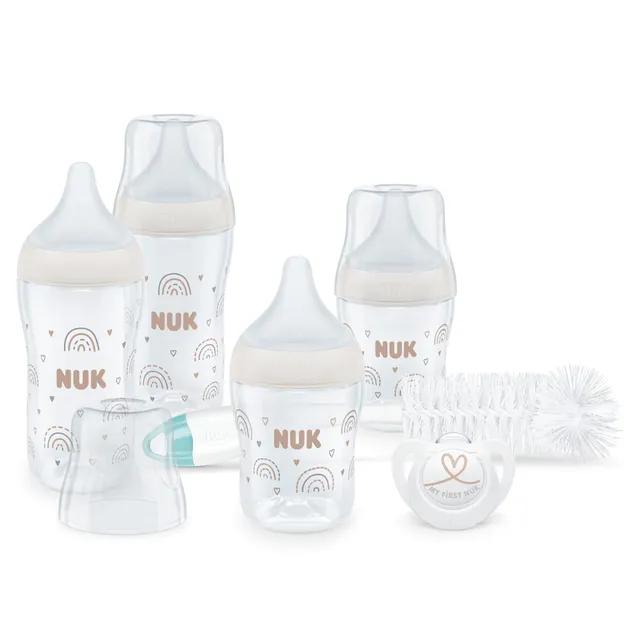 nuk-signature-day-night-sucettes-silicone-0-6-mois-toiles-lot-de-4 image 1