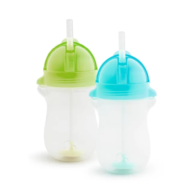 munchkin-click-lock-tip-sip-gobelet-apprentissage-paille-lest-e-296-ml-vert-bleu image 1