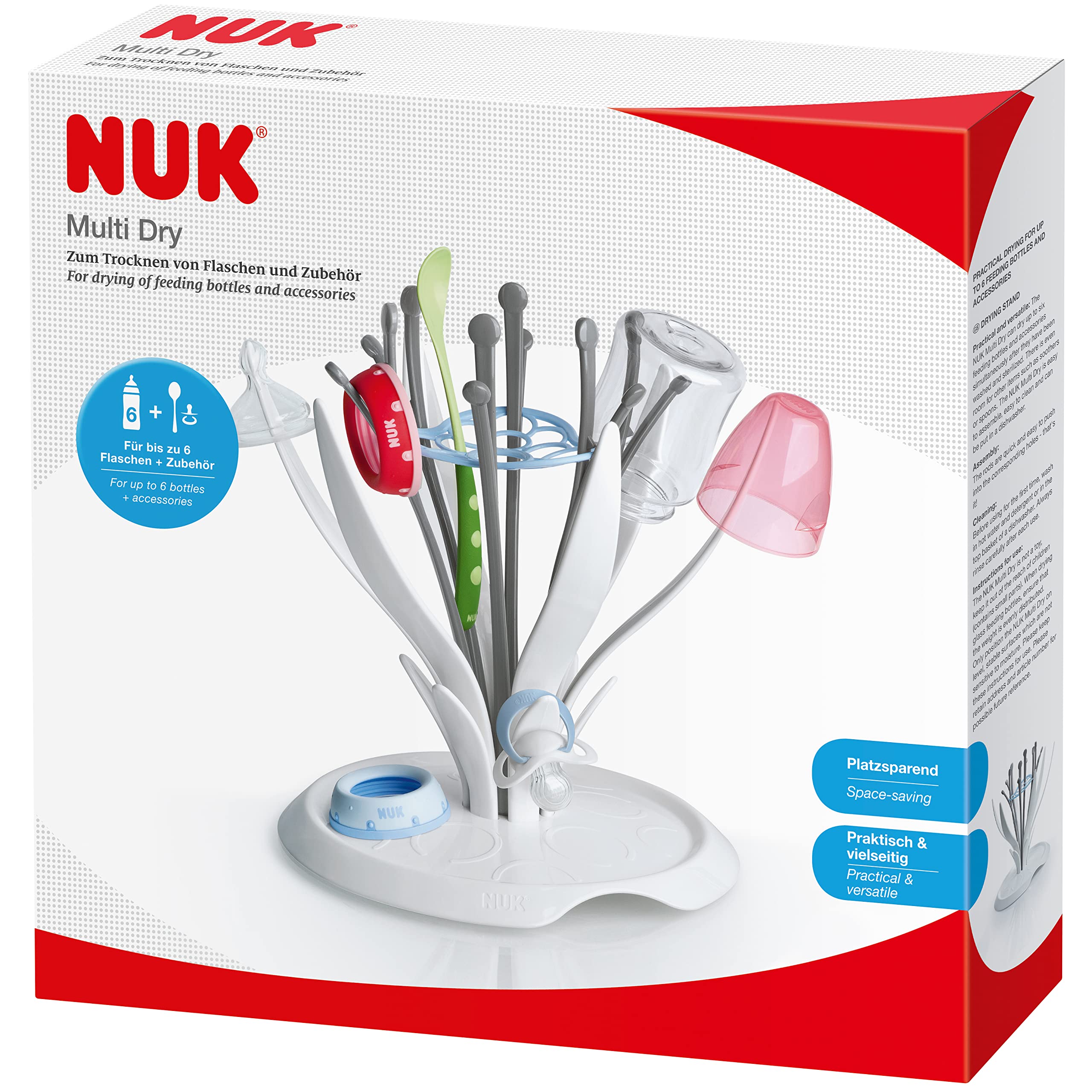 nuk-multi-dry-gouttoir-biberon-blanc-6-biberons image 5