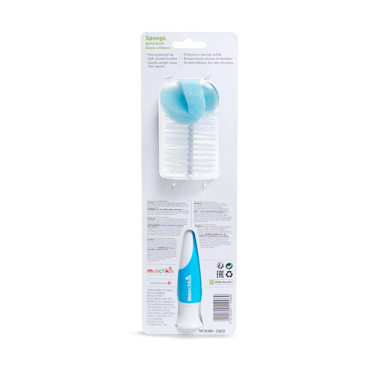 munchkin-2-en-1-lot-de-2-brosses-ponge-biberon-avec-brosse-t-tine image 5