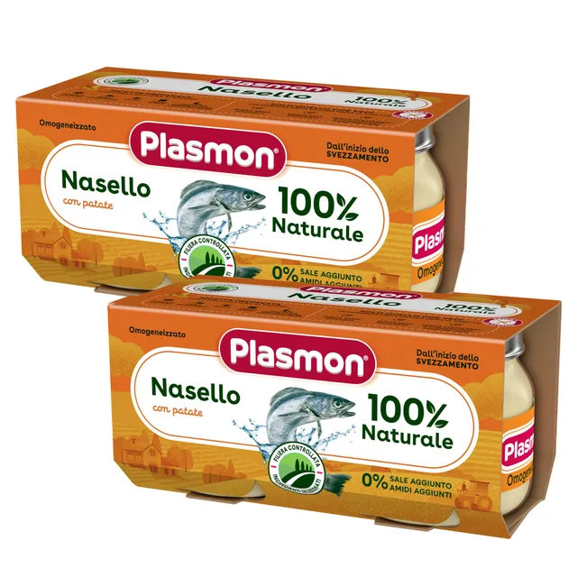 plasmon-omogeneizzato-pesce-nasello-con-patate-2x-2x80g image 1