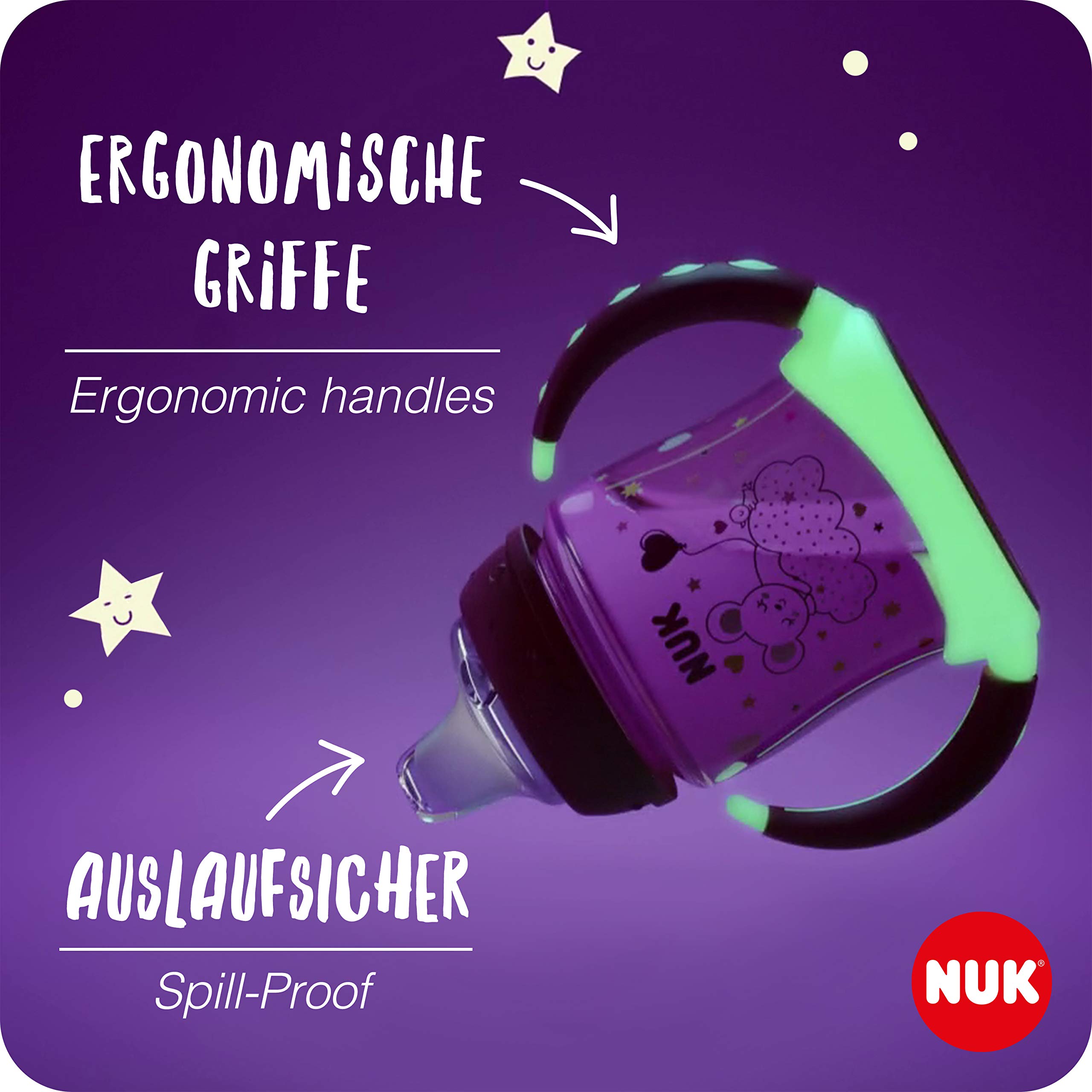 nuk-first-choice-tasse-d-apprentissage-jour-et-nuit-150-ml-violet-6-18-mois image 4
