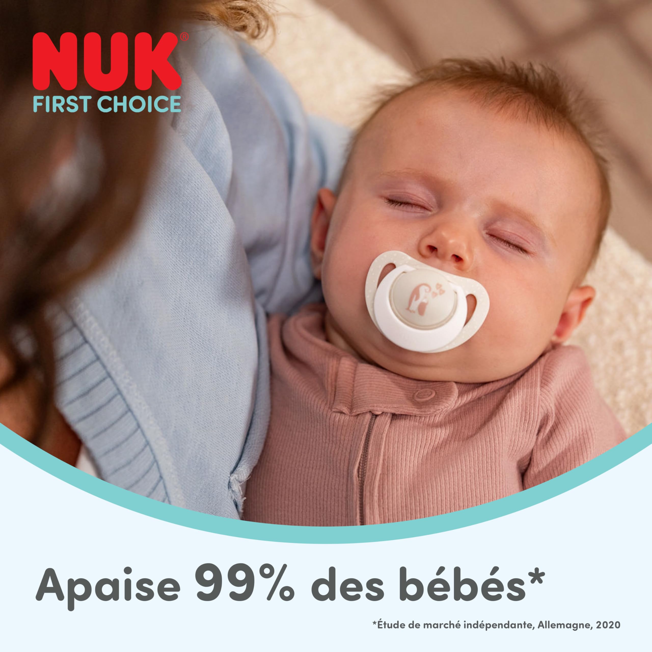 nuk-first-choice-day-night-sucettes-b-b-0-6-mois-phosphorescentes-lot-de-4-assor-2 image 2