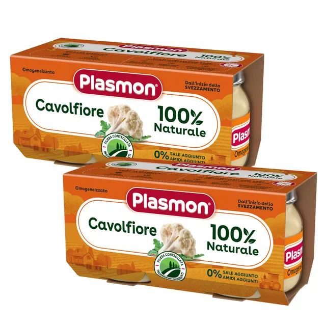 plasmon-omogeneizzato-cavolfiore-petit-pot-l-gumes-b-b-4-x-80-g image 1