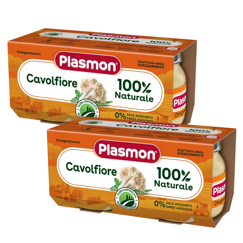 plasmon-omogeneizzato-cavolfiore-petit-pot-l-gumes-b-b-4-x-80-g image 1