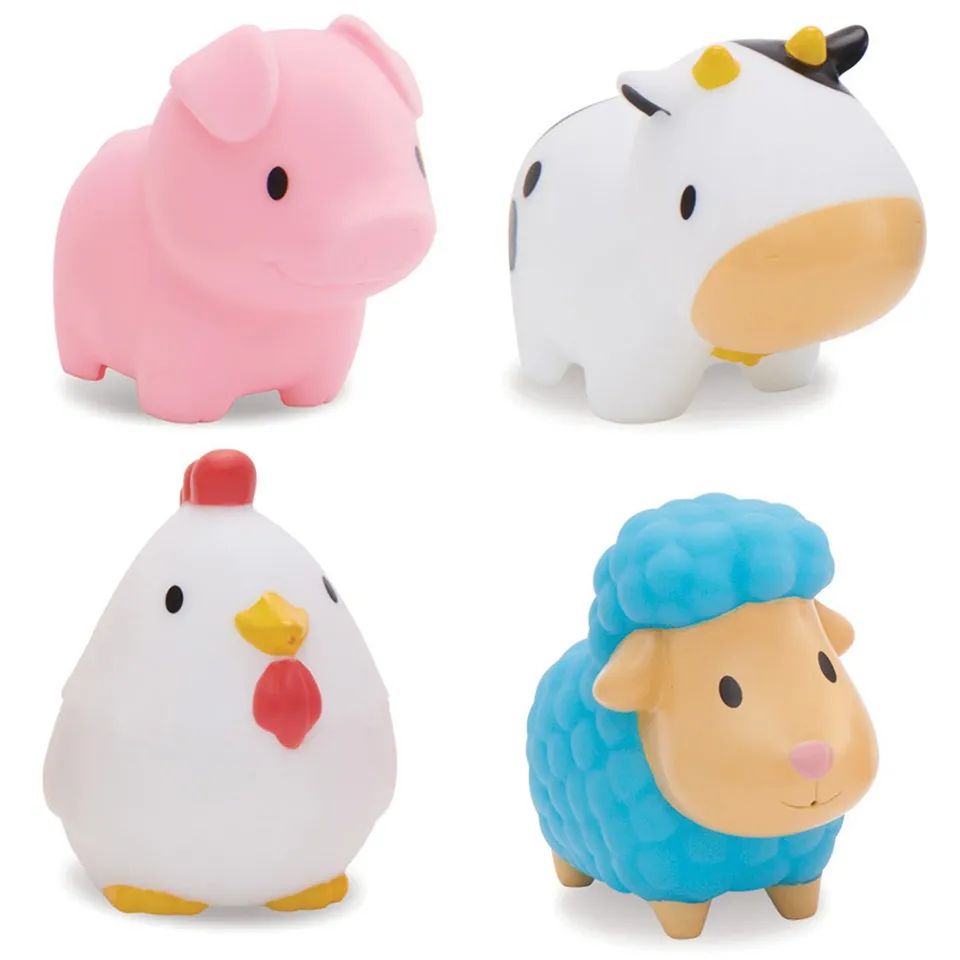 munchkin-farm-squirters-jouets-de-bain-ferme-lot-de-4 image 1