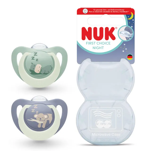 nuk-first-choice-night-sucette-b-b-6-18-mois image 1