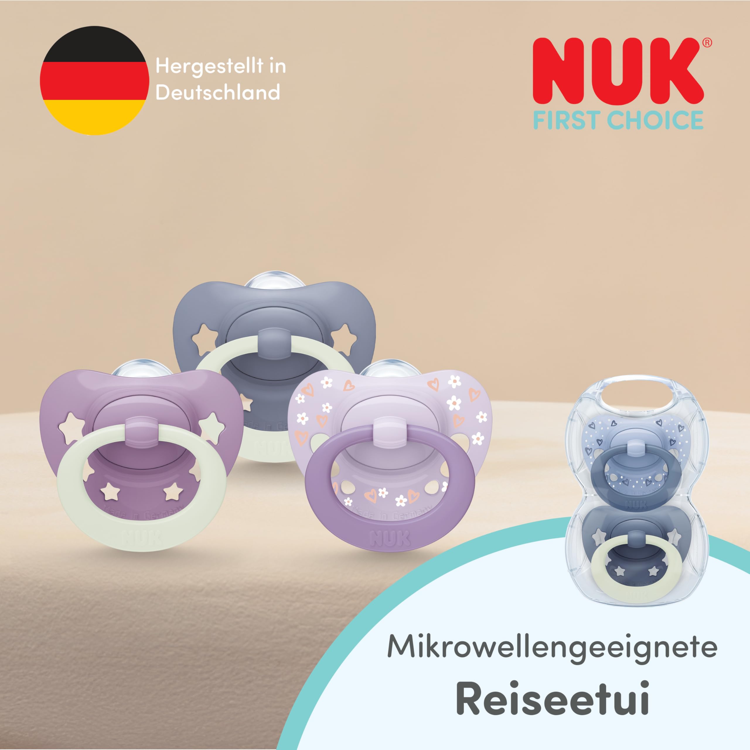 nuk-sucettes-first-choice-classic-night-6-18-mois-lot-de-2 image 7