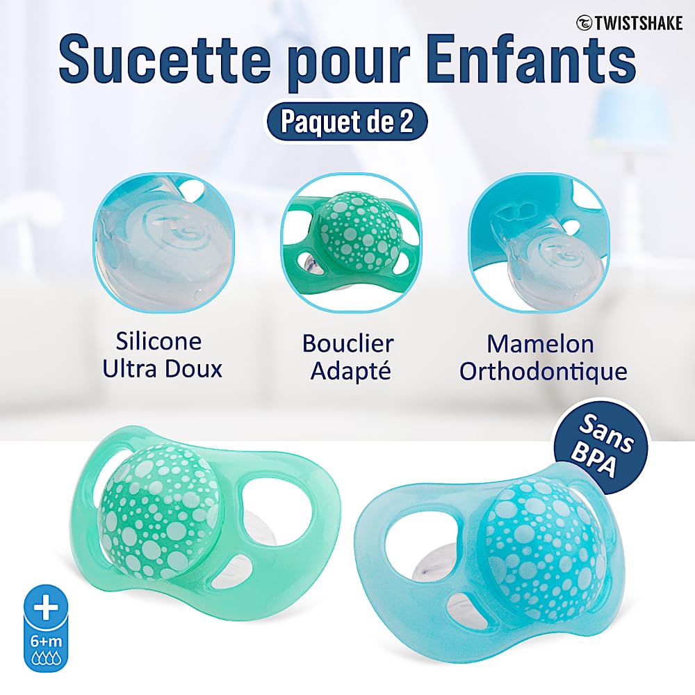 twistshake-sucette-orthodontique-ultra-light-6-mois-lot-de-2-bleu-vert image 3