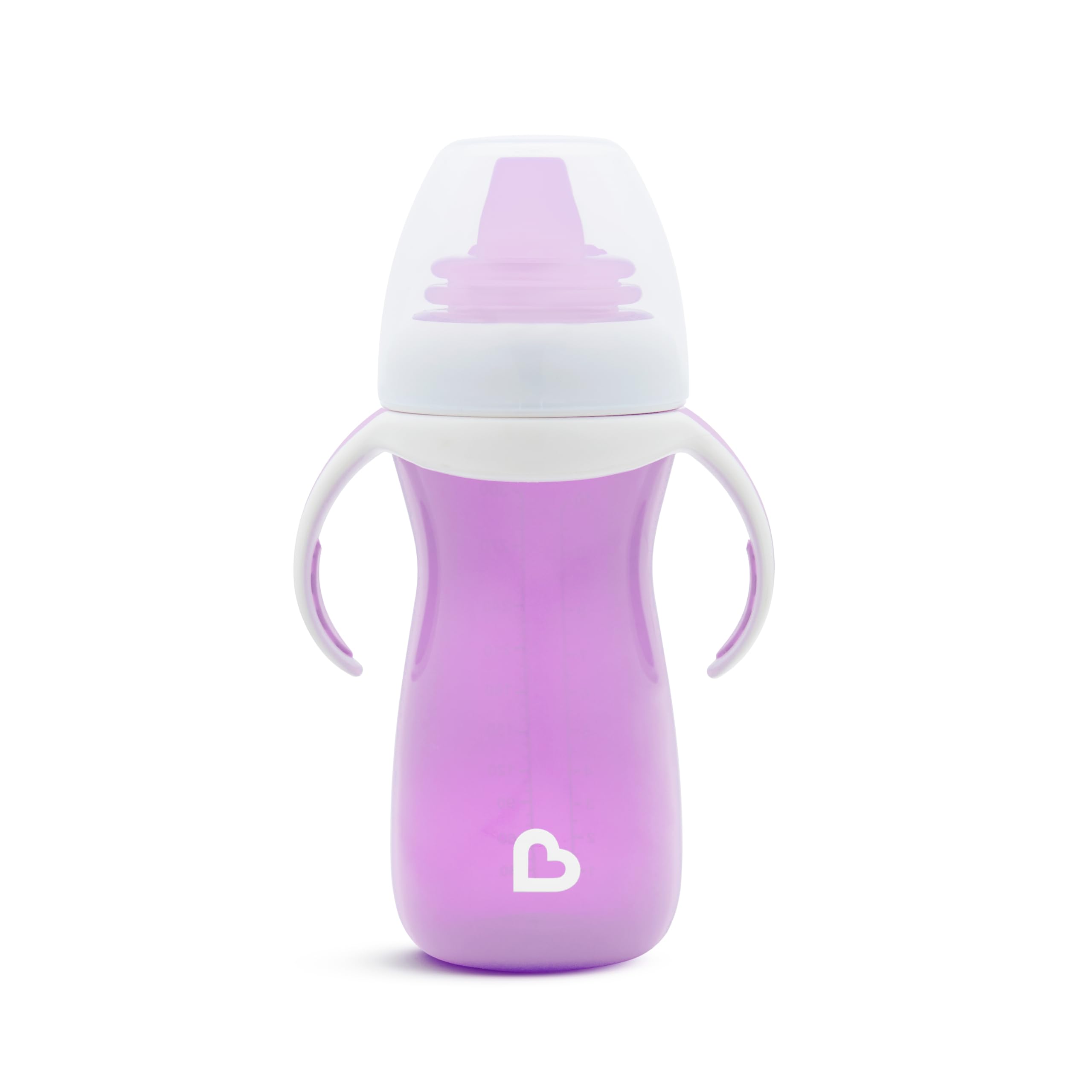 munchkin-gentle-transition-tasse-d-apprentissage-296-ml-lot-de-2-violet-rose-d-s image 6