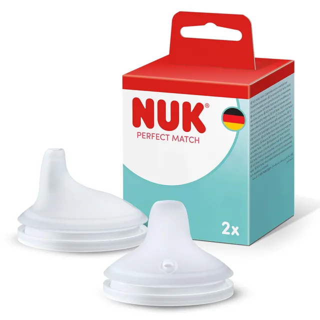 nuk-perfect-match-learner-becs-silicone-6-mois-et-lot-de-2 image 1