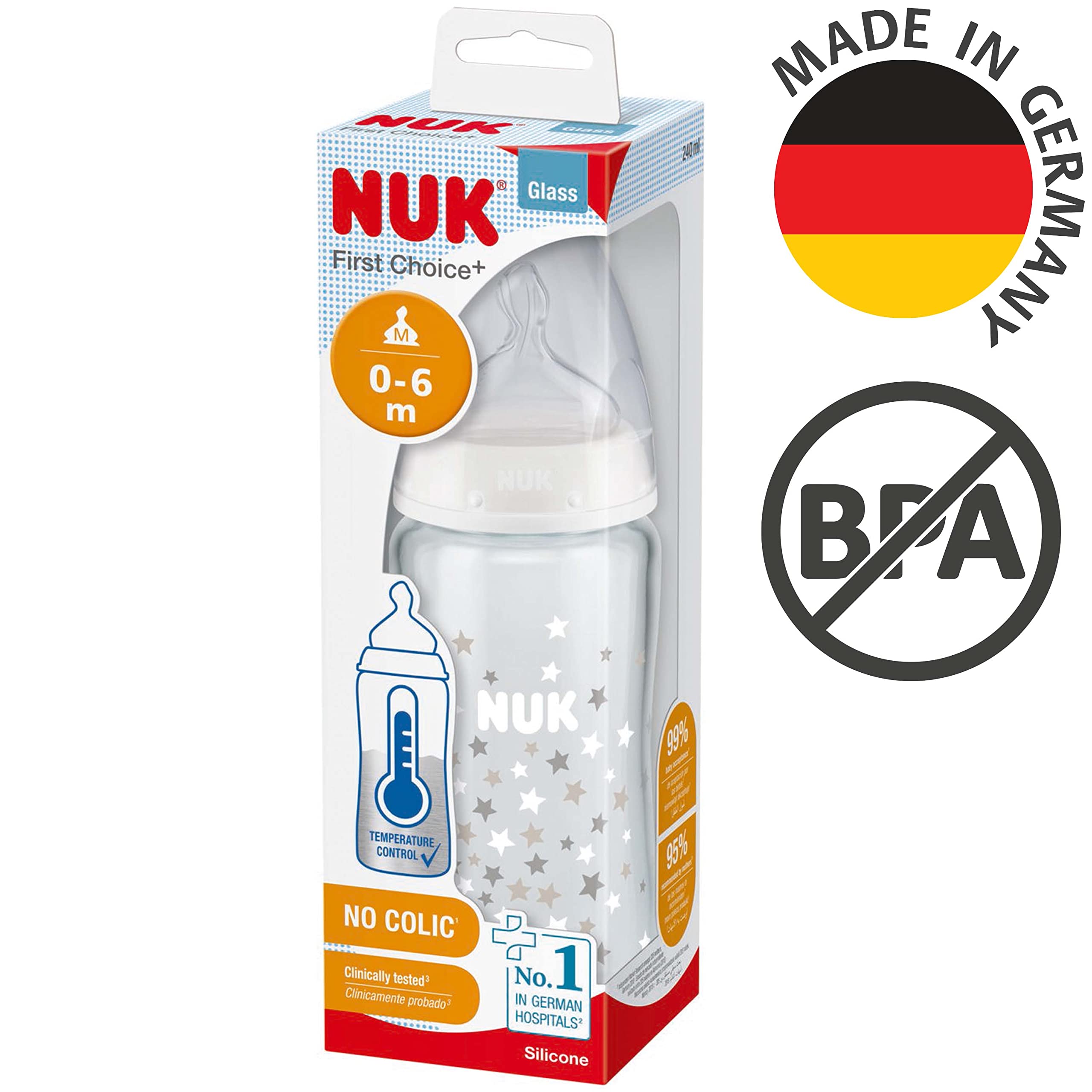 nuk-first-choice-biberon-en-verre-240-ml-0-6-mois-avec-contr-le-de-temp-rature image 7