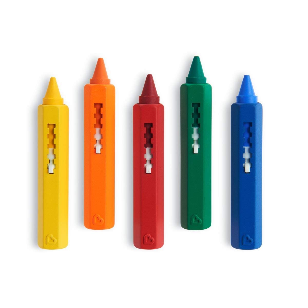 munchkin-crayons-de-bain-lavables-jouet-de-bain-ensemble-de-5-crayons image 1