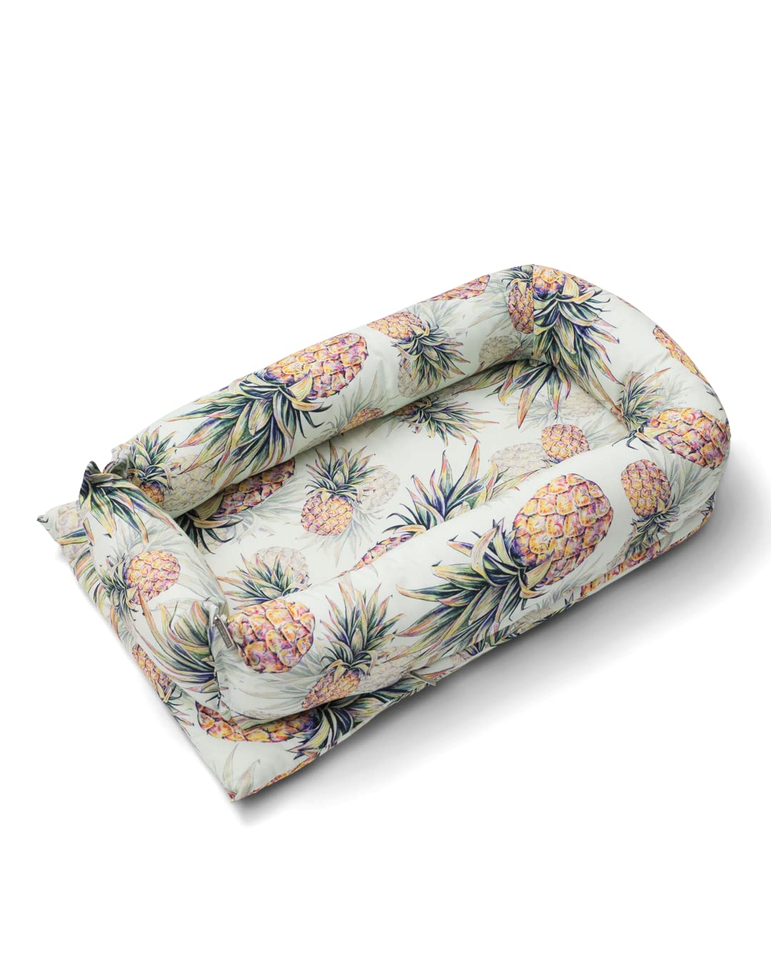 twistshake-baby-nest-housse-r-ducteur-de-lit-100-coton-ananas-menthe image 4
