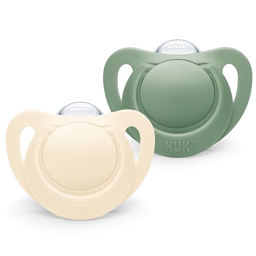 nuk-for-nature-sucettes-silicone-0-6-mois-vertes-lot-de-2 image 7