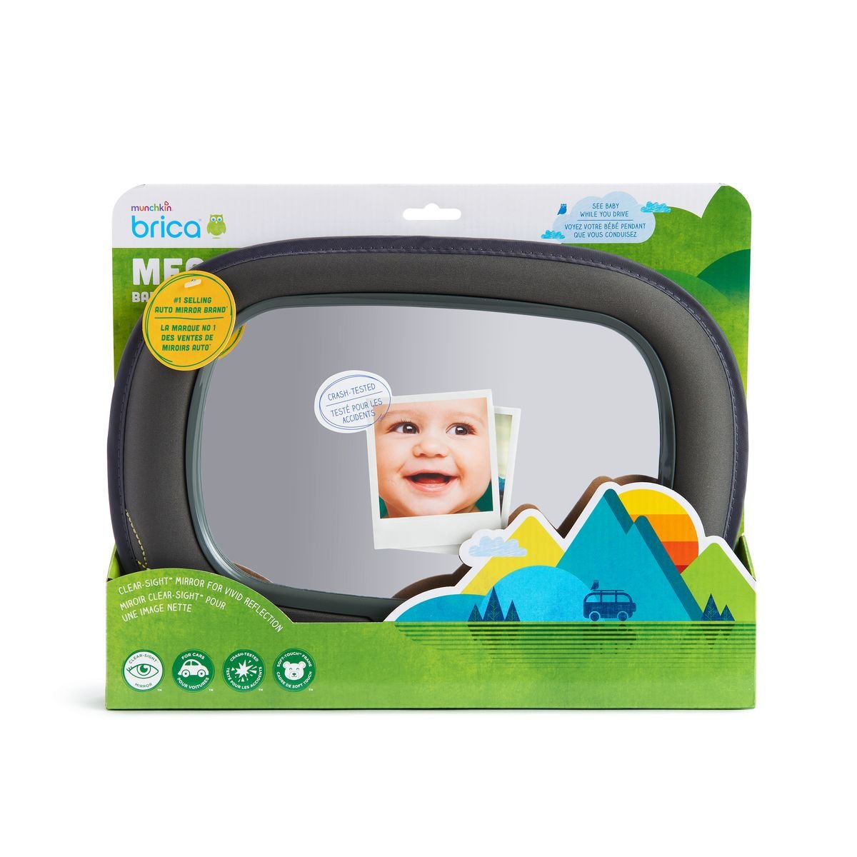 munchkin-in-sight-miroir-de-voiture-b-b-extra-large-noir image 5