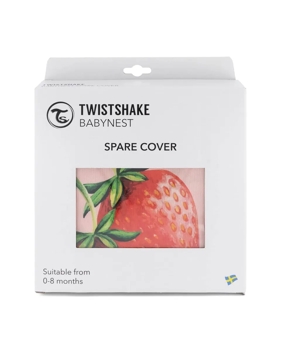 twistshake-housse-de-baby-nest-100-coton-strawberry-rose image 1