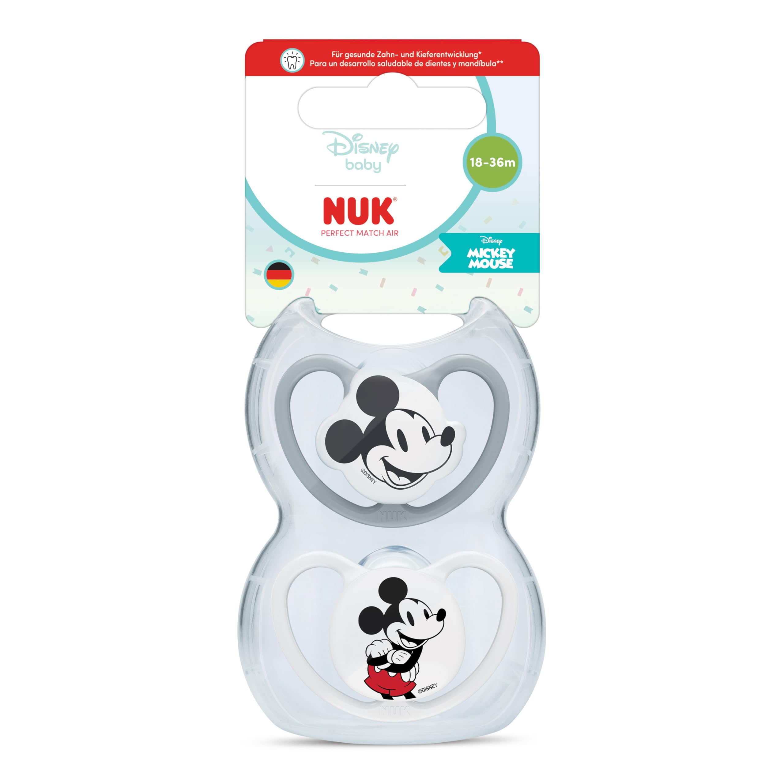 nuk-sucette-perfect-match-air-18-36-mois-orthodontique-a-ration image 1