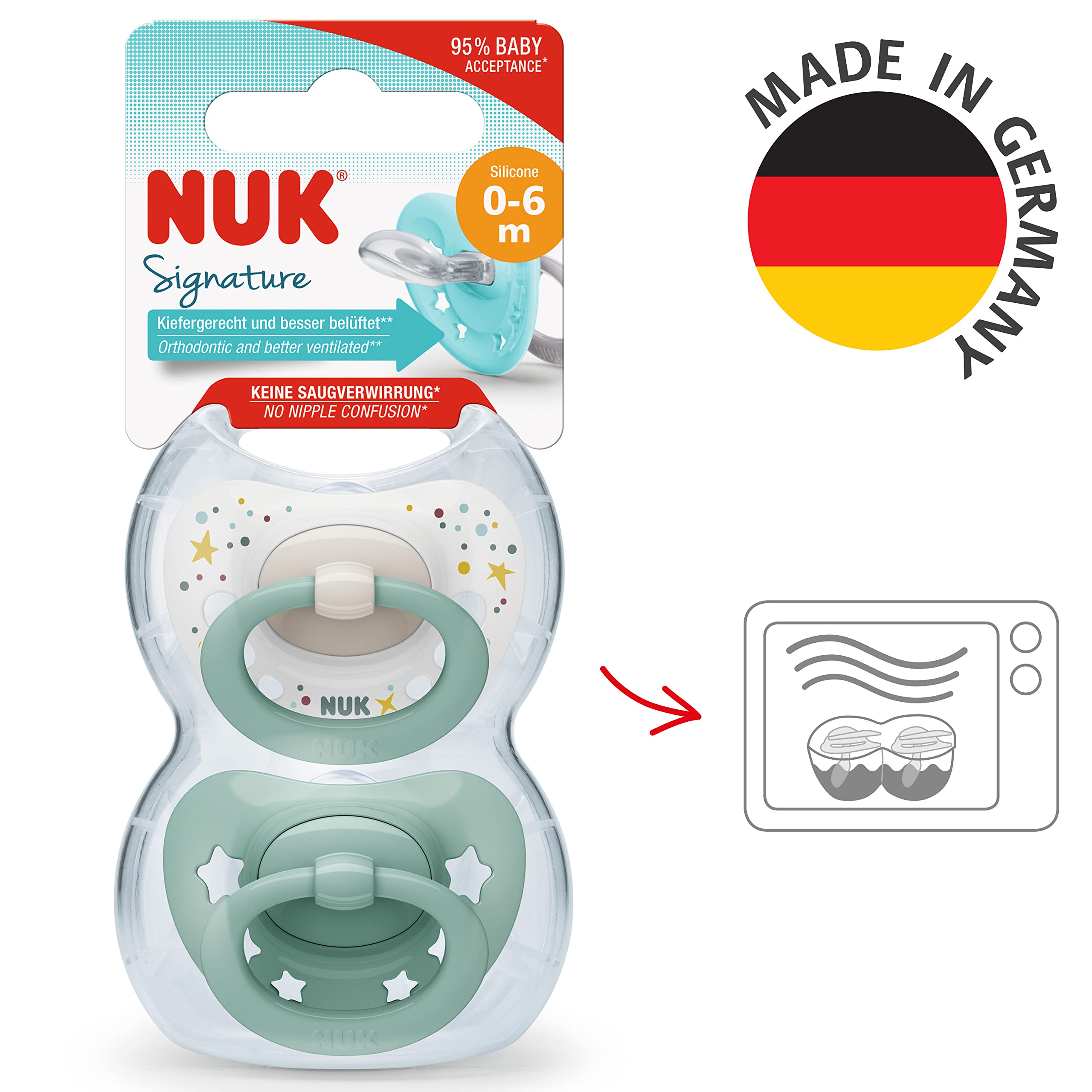 nuk-signature-sucettes-silicone-0-6-mois-bleu-lot-de-2 image 6