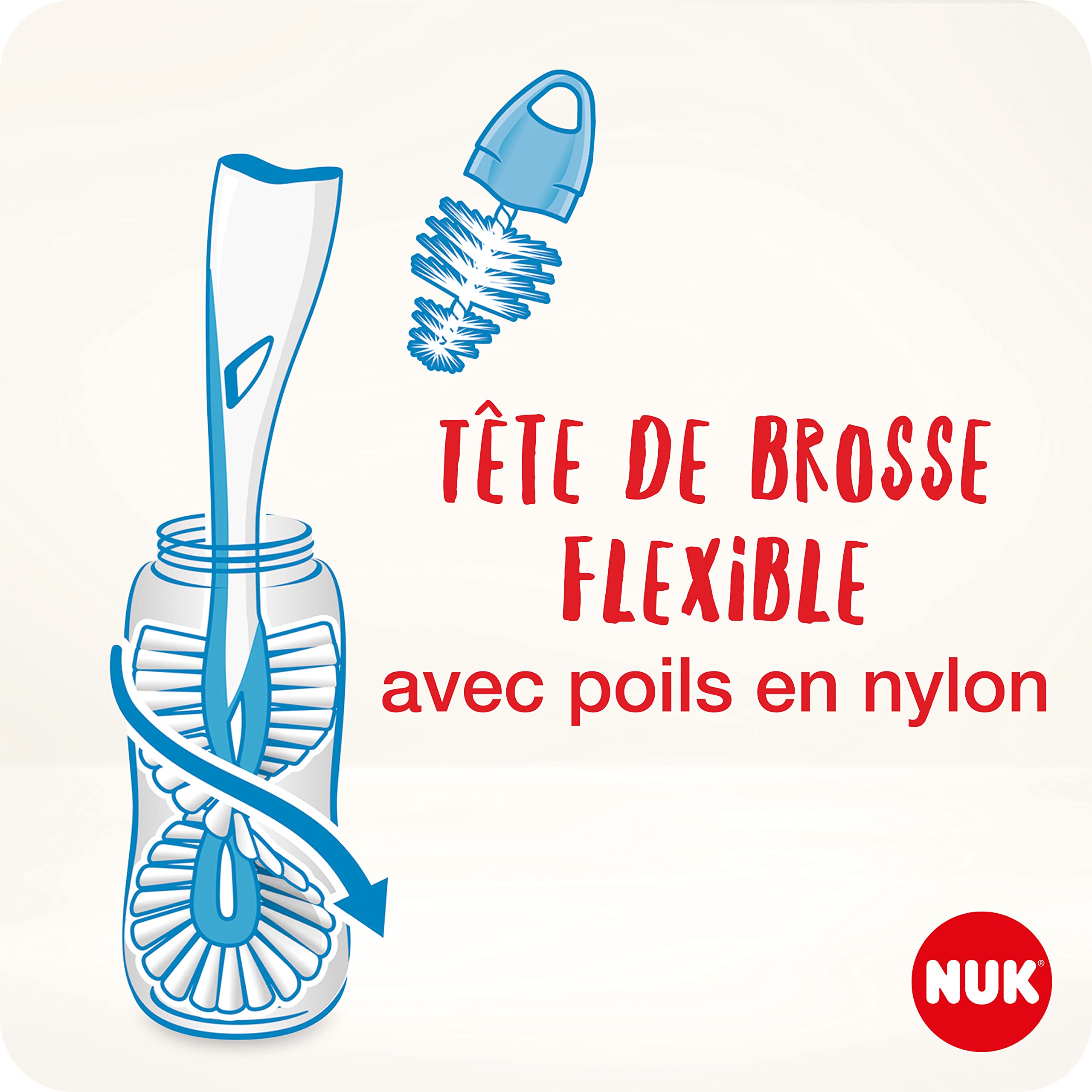 nuk-goupillon-2-en-1-flexible-brosse-biberon-et-t-tine-coloris-assortis image 2
