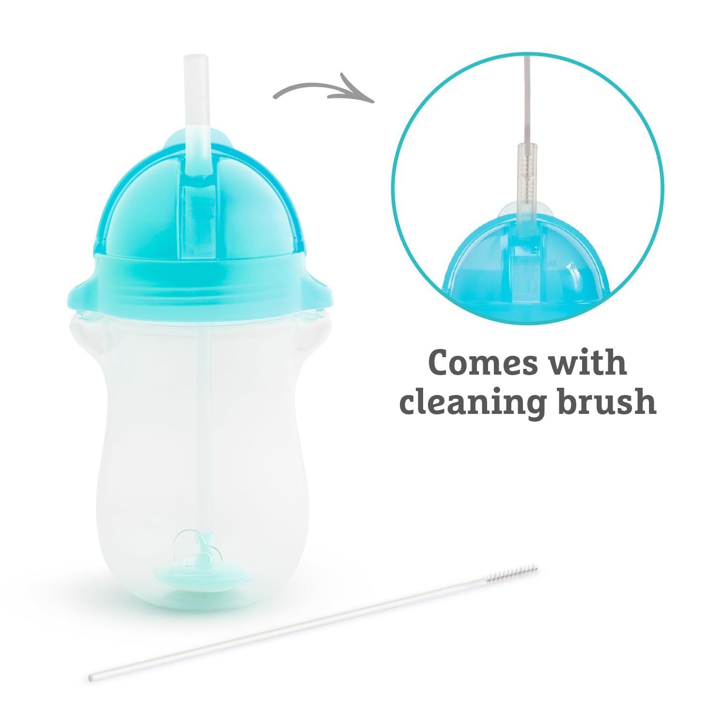 munchkin-click-lock-tip-sip-gobelet-apprentissage-paille-lest-e-296-ml-vert-bleu image 2