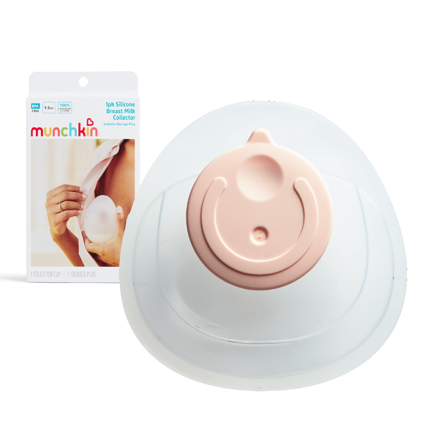 munchkin-collecteur-de-lait-maternel-en-silicone-45-ml image 1