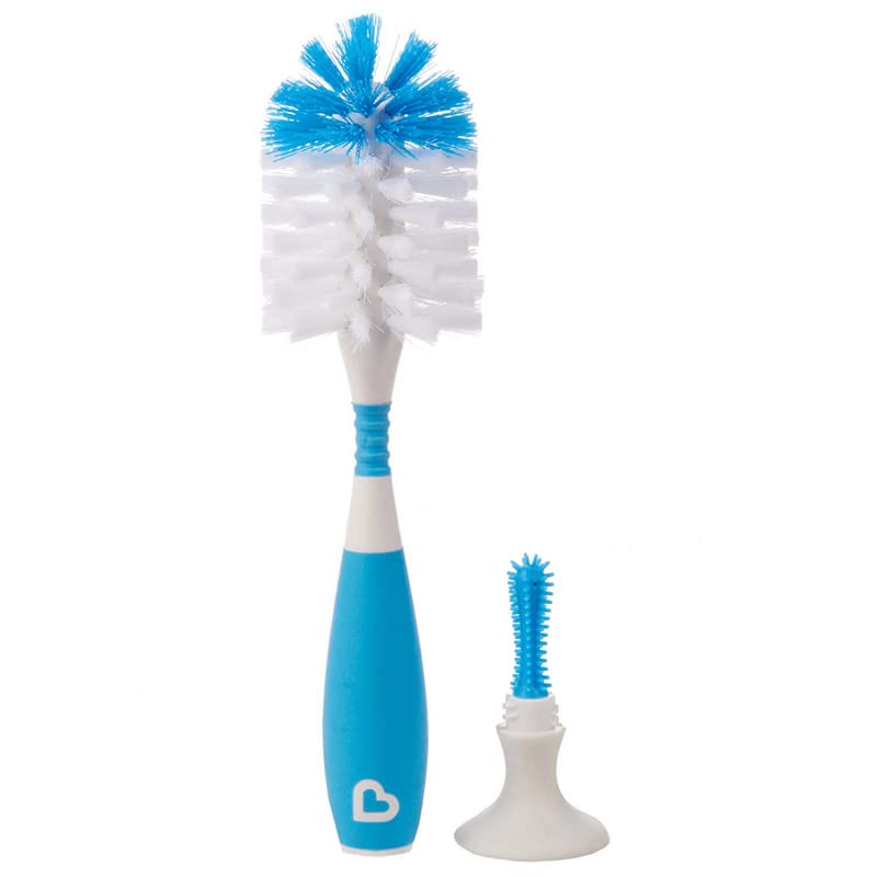 munchkin-bristle-deluxe-brosse-biberon-et-t-tine-ventouse-couleurs-assorties image 4