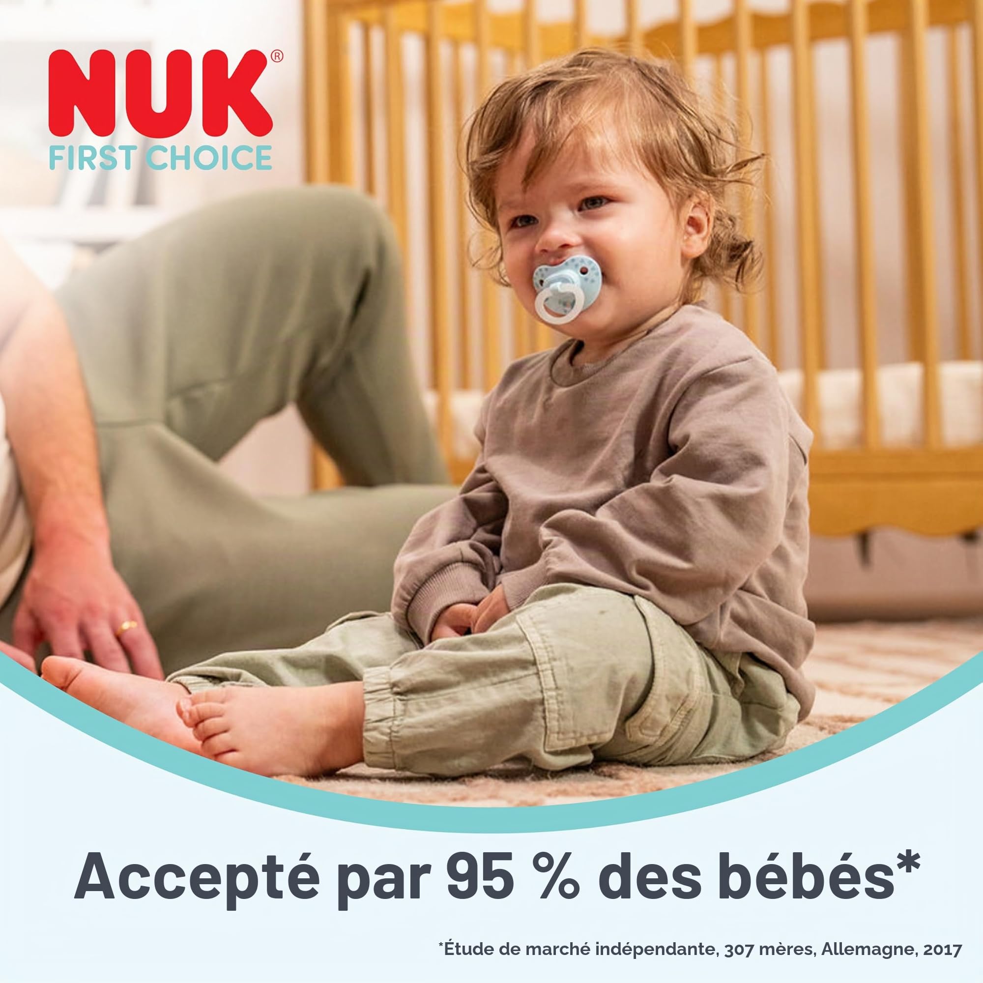 nuk-first-choice-classic-night-sucettes-0-6-mois-lot-de-2-2 image 2