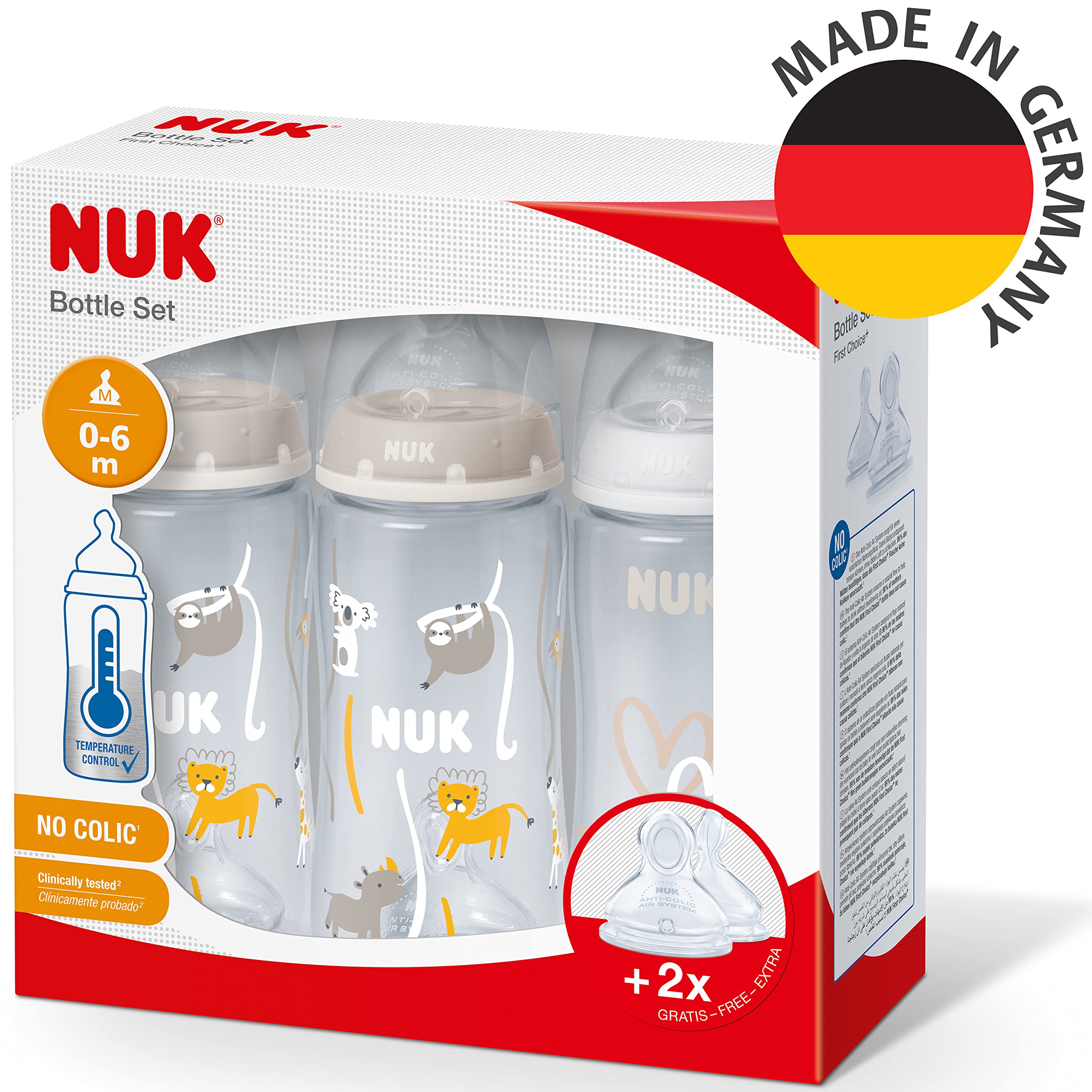 nuk-first-choice-set-biberons-0-6-mois-300-ml-2-t-tines-silicone-taille-m image 6