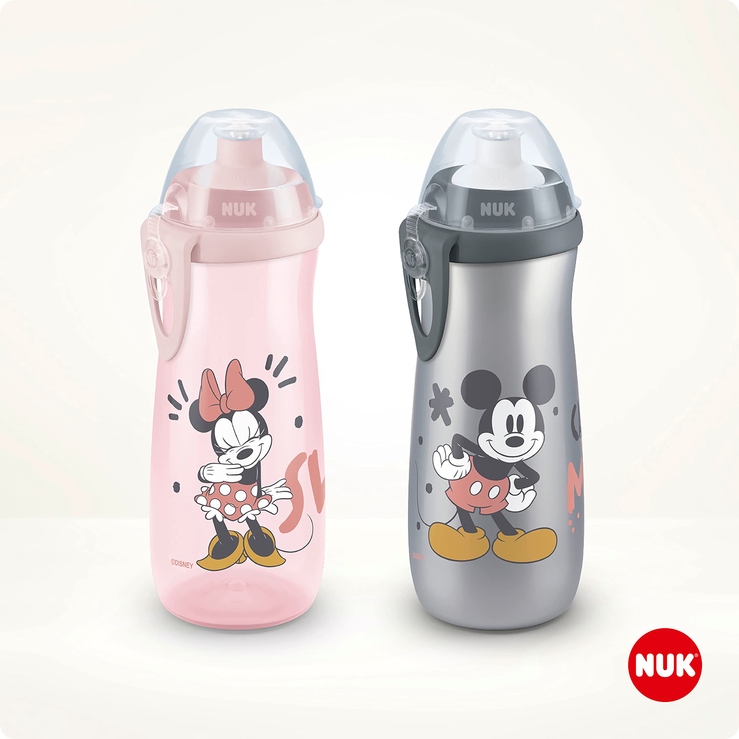nuk-disney-sports-cup-mickey-gris-450-ml-24-mois-bec-e0-poussoir image 5