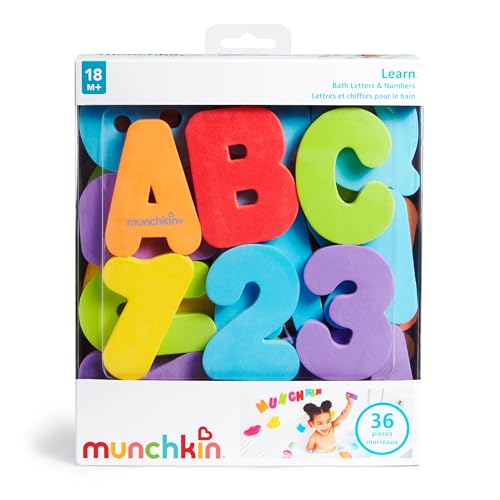 munchkin-learn-lettres-et-nombres-de-bain-en-mousse-36-pi-ces-flottantes image 7