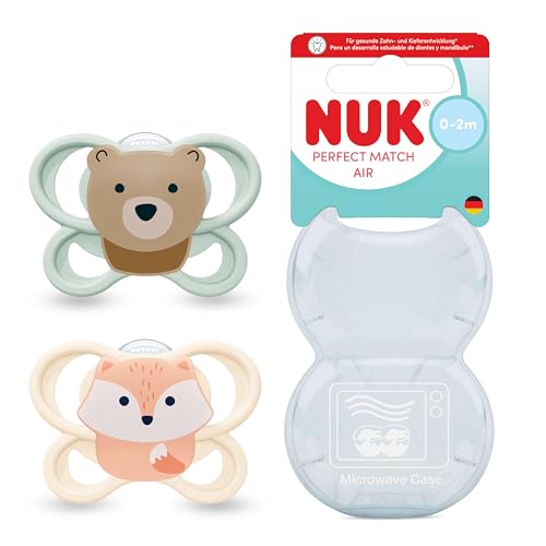 nuk-perfect-match-air-sucette-nouveau-n-0-2-mois-renard-ours-lot-de-2 image 8