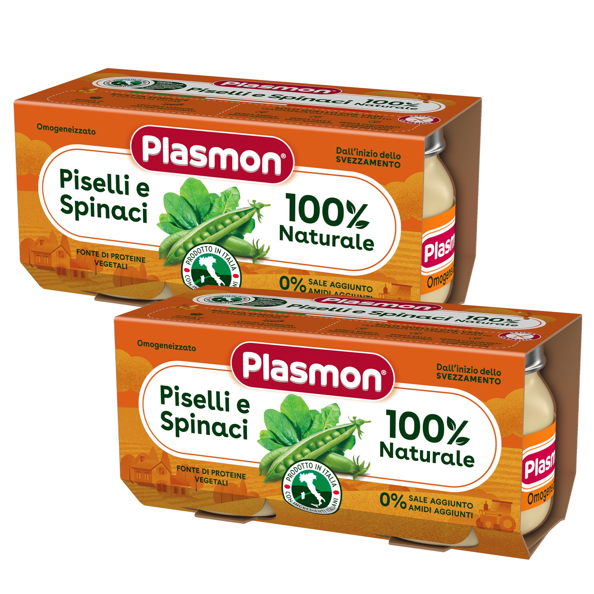 plasmon-omogeneizzato-piselli-e-spinaci-petits-pots-l-gumes-2x-2x80g image 1