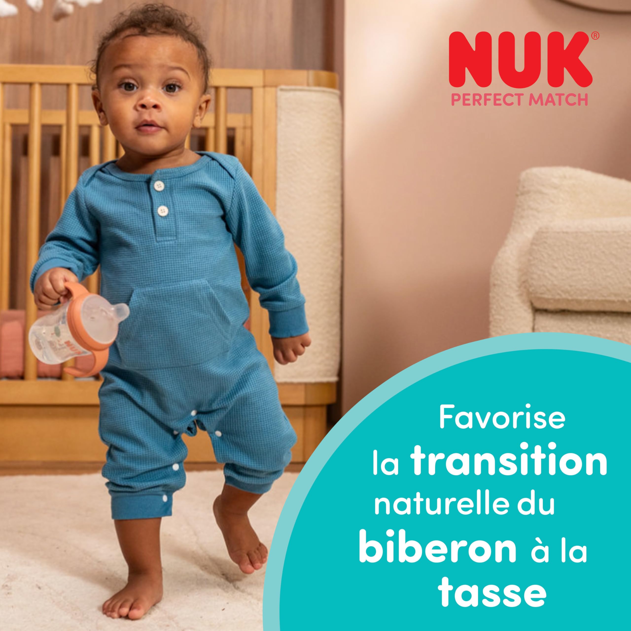 nuk-perfect-match-nuit-tasse-d-apprentissage-6-mois-150-ml-anti-fuite-bourriquet image 2