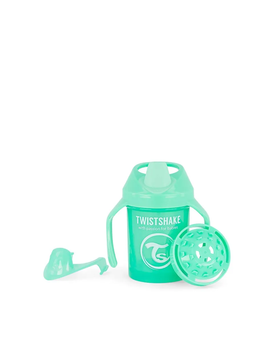 twistshake-mini-cup-gobelet-anti-fuite-230-ml-vert-4-mois image 1