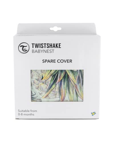 twistshake-baby-nest-housse-r-ducteur-de-lit-100-coton-ananas-menthe image 6