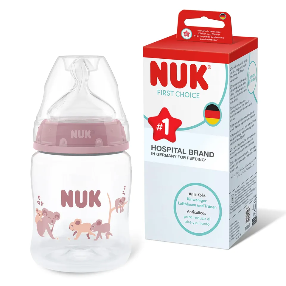 nuk-first-choice-biberon-anti-colique-150-ml-0-mois-koala image 1