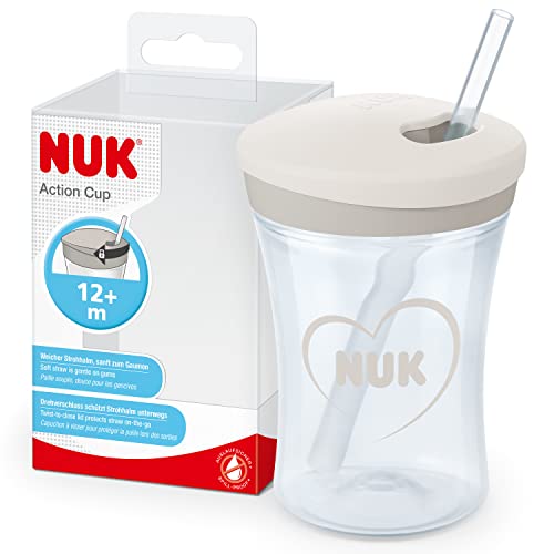 nuk-action-cup-tasse-d-apprentissage-paille-souple-230-ml-12-mois-gris image 8